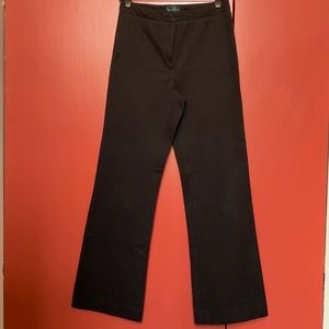 Boden Women’s stretch high-waisted cotton black pants